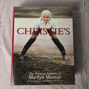 VTG Christie's The‎ Personal Property of Marilyn Monroe Auction Catalogue 1999